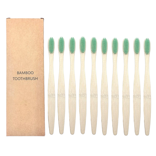 Bambu tandborste 10 st