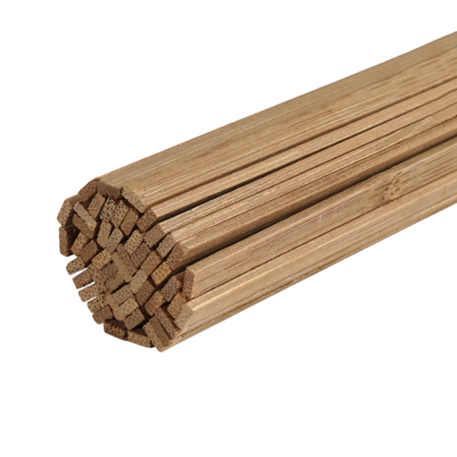 Bambusové plátky 10 ks 2 x 5 x 200 mm Přírodní dřevo na DIY Projekty Výrobu dekorací Modelářství Řemeslné tvoření Materiál