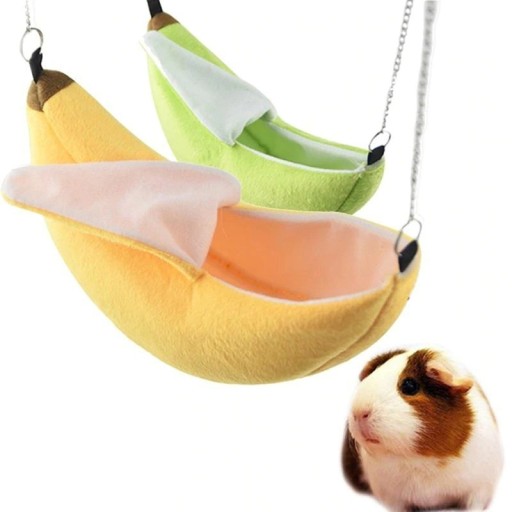 Banaanin muotoinen riippuva peti jyrsijöille