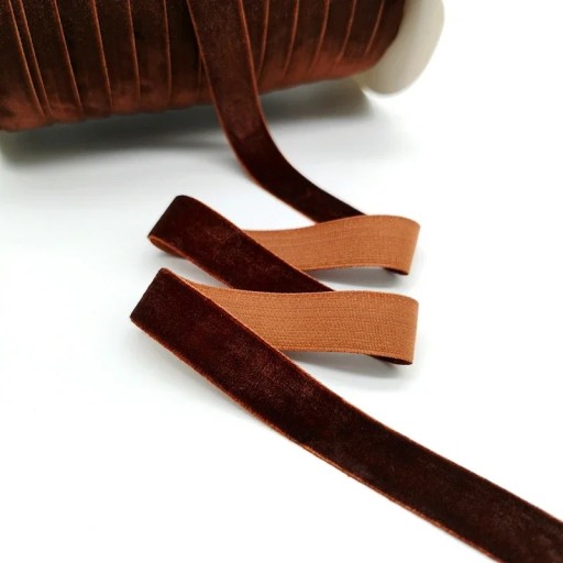 Band 20 mm 4,6 m Samt Luxus Dekoband Dekoratives Samtband für Geschenke Hochzeitsdekoration Handarbeit Kreative Kreation Glänzendes Band