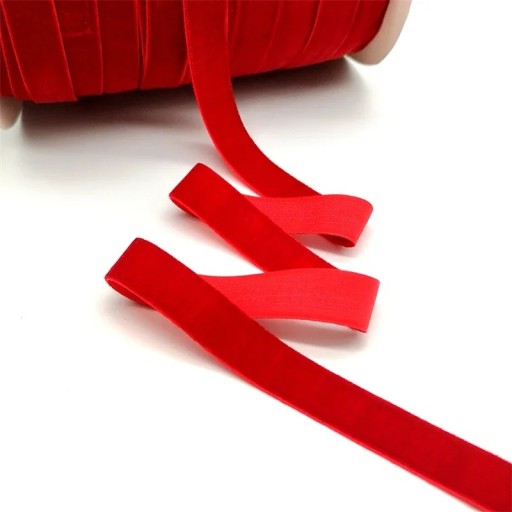 Band 25mm 4,6m Samt Luxus Dekoband Feines Samtband für Geschenkverpackungen Hochzeitsdeko Kreative Kreation Handarbeit