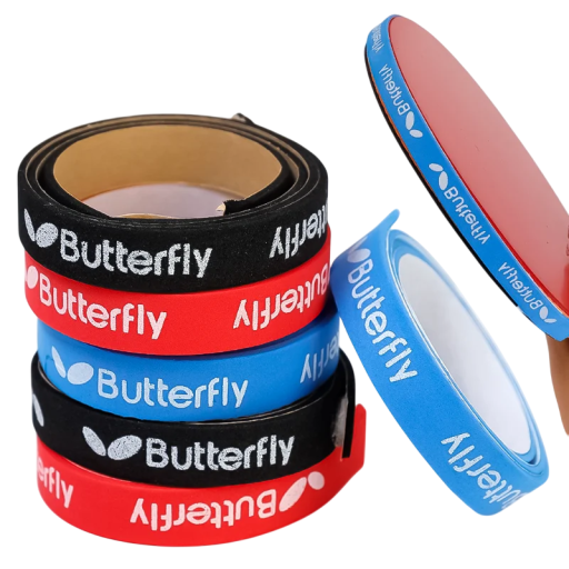 Banda adezivă pentru marginile rachetelor de tenis de masă 2 buc 45 x 1 cm Banda de protecție pentru rachetele de ping pong Accesorii