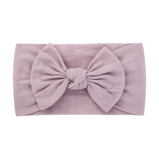 Bandeau élastique pour nouveau-nés avec nœud Bandeau doux pour enfants Bandeau ajustable pour bébés Accessoire capillaire mignon Bandeau cadeau