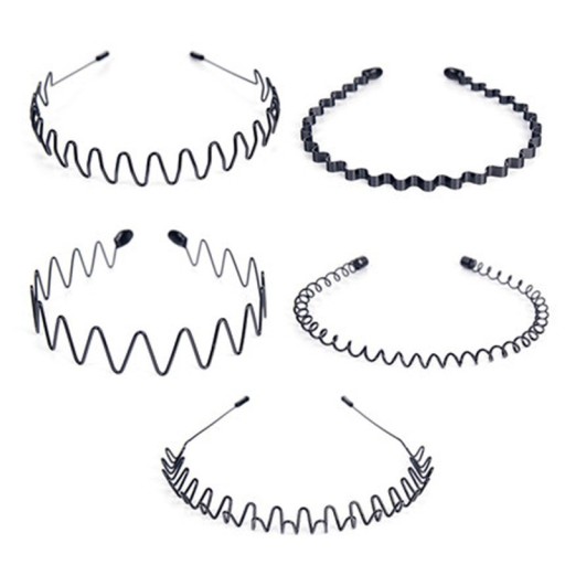 Bandeau pour cheveux 5 pièces