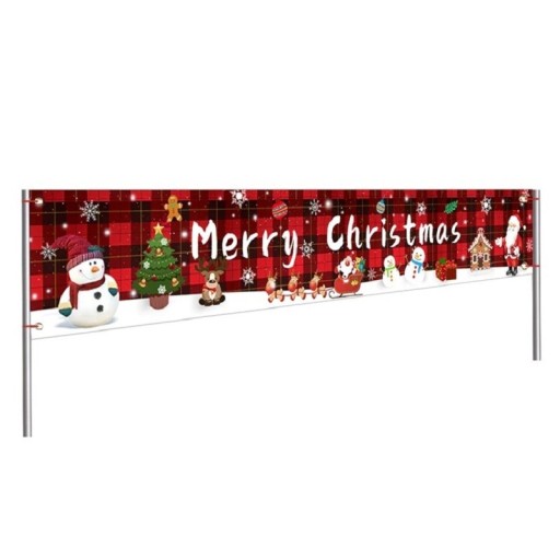 Baner bożonarodzeniowy 240 x 40 cm