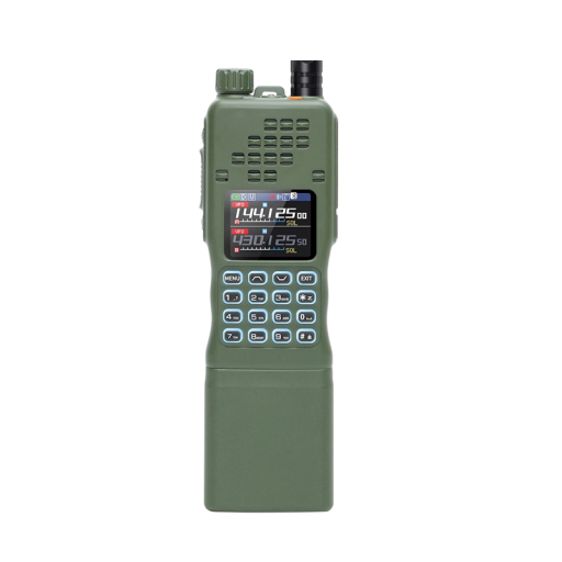 Baofeng AR-152 Pro Walkie Talkie met GPS en Bluetooth bereik 50 km batterij 12000 mAh bidirectionele radio met LED zaklamp voor uitstapjes