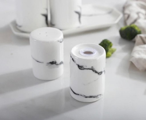 Barattolo di ceramica 2 pezzi