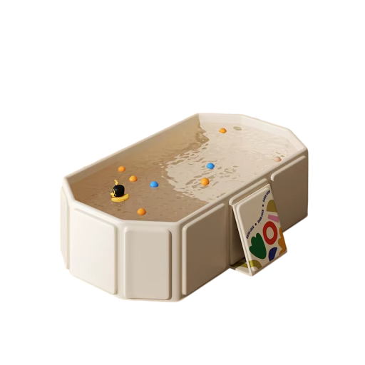 Bärbar hopfällbar badkar Lätt resbadkar för vuxna och barn Lätt att transportera och förvara badkar för hemmabruk och semester