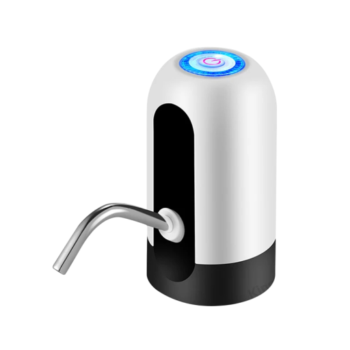 Bärbart automatiskt vattenpumpsystem med USB-laddning Mini elektrisk vatten dispenser för universella 20l flaskor