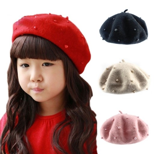 Baret per bambini con perle
