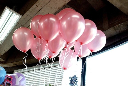 Barevné dekorační balonky - 10 kusů