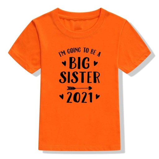 Barn T-shirt för syskon B1510