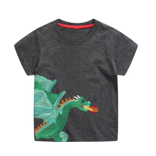 Barn T-shirt med djur B1533