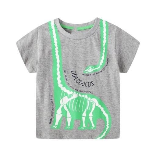 Barn T-shirt med djur B1533