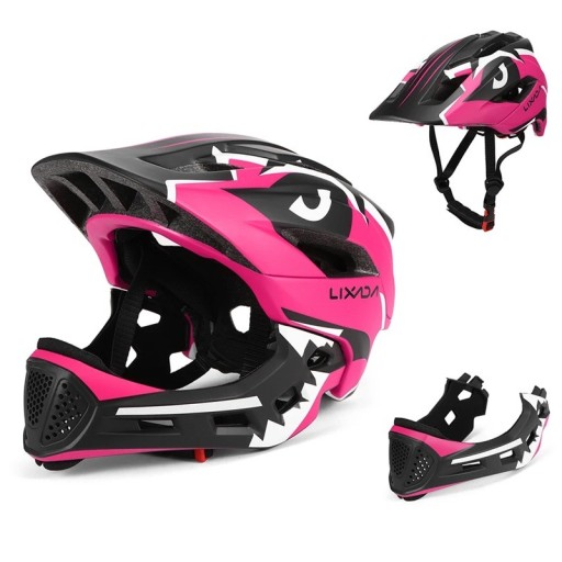 Barnens avtagbara helhjälm Säkerhetssporthjälm för cykling Skateboarding Inlines 52–56 cm PC+EPS