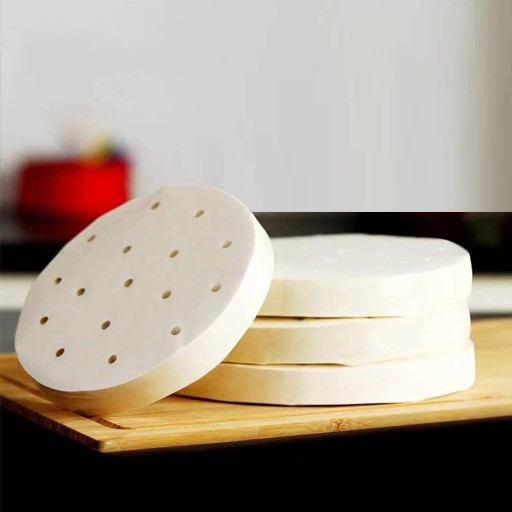 Base de papel para cozedura a vapor de alimentos 100 unid