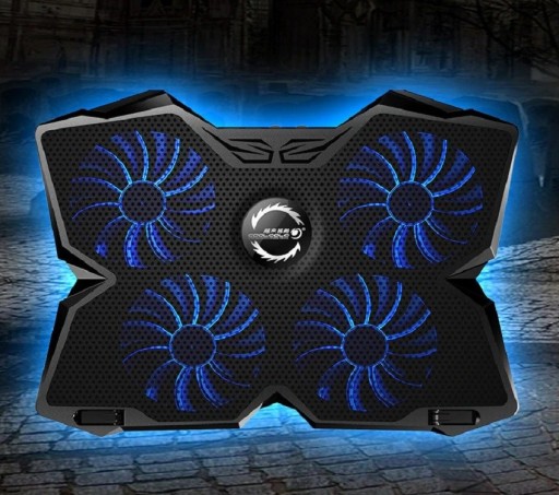 Base de refrigeração iluminada para portátil K2012