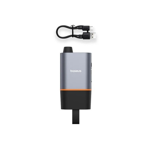 Baseus 3 în 1 Ciocan de siguranță pentru mașină Dispozitiv de tăiere a ferestrei Cutter centură de siguranță Lanternă de urgență Accesorii pentru mașină în formă de U