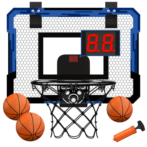 Basketballkurv med tæller