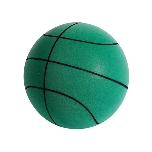 Basketbalový míč z PU pěny Velikost 18 cm Bezhlučný stlačitelný tichý míč Sportovní a zábavní koš pro děti i dospělé Odolný měkký míč