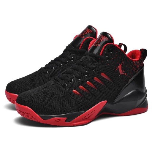 Baskets de basketball pour hommes Chaussures respirantes Chaussures de sport antidérapantes Baskets de basketball sportives