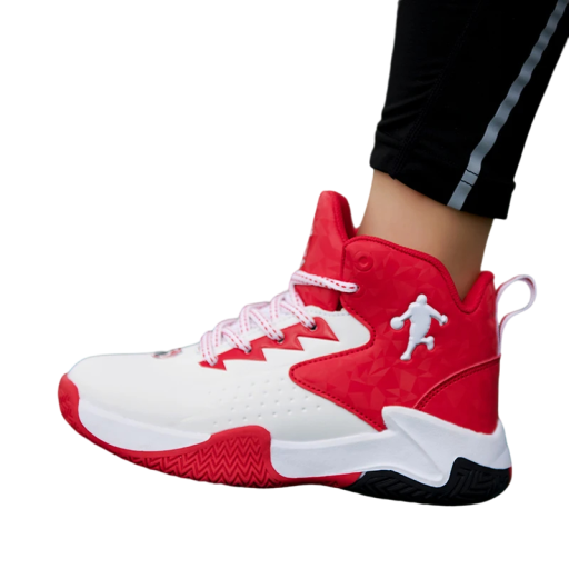 Baskets pour garçons Baskets de basketball avec semelle antidérapante Chaussures de basketball pour enfants