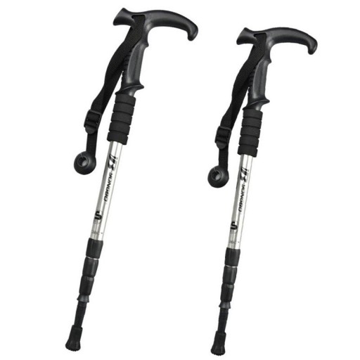Bastone da trekking telescopico 50 - 110 cm 2 pz