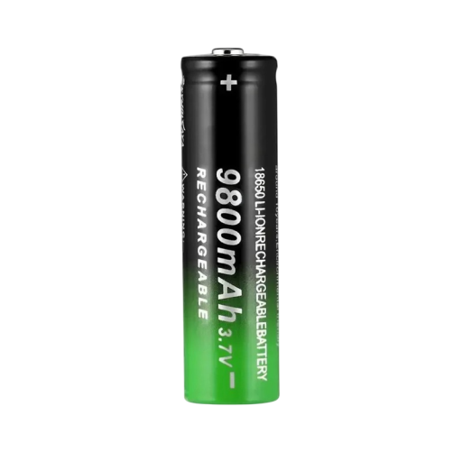 Bateria 18650 de carregamento rápido 3,7V 9800mAh Li-ion para lanternas e eletrónica de alta qualidade
