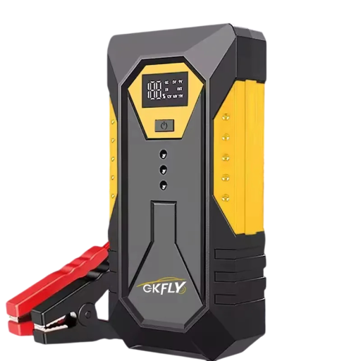 Batería de arranque portátil 2000A 18800 mAh 12V para coche con pantalla LED, carga Type-C y salidas USB para motores de gasolina y diésel