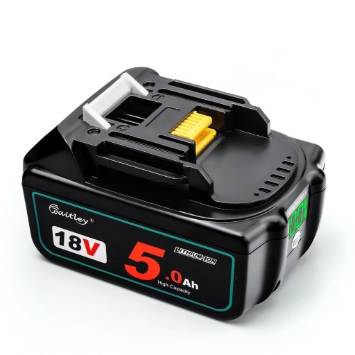 Bateria Li-ion 18V 5Ah Waitley zamiennik do Makita BL1860 BL1850 Elektronarzędzia akumulatorowe Zestaw akumulatorów do ładowania o długiej żywotności