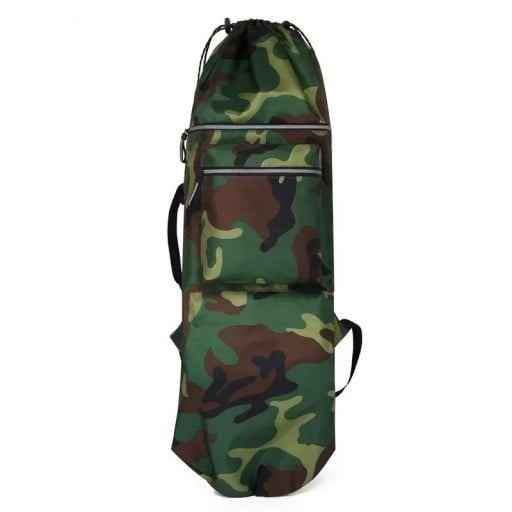 Batoh na freediving vodotěsný úložný vak na potápěčské vybavení 84 x 32 cm z 600D oxfordské tkaniny maskáčový na potápění a lov ryb