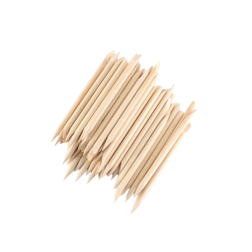 Bâtonnets en bois pour manucure 50 pcs