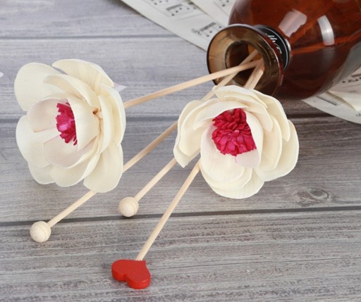 Bâtons pour diffuseur d'arôme avec fleurs 5 pcs