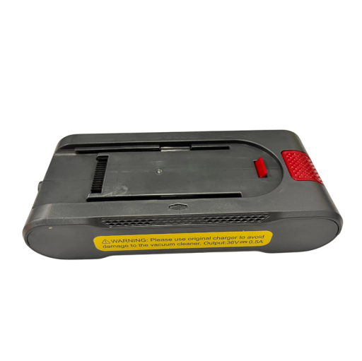 Batterij Laresar V7 zwart 8-cellig accu voor stofzuiger krachtige oplaadbare batterij met stille werking en hittebestendigheid tot 105 ℃