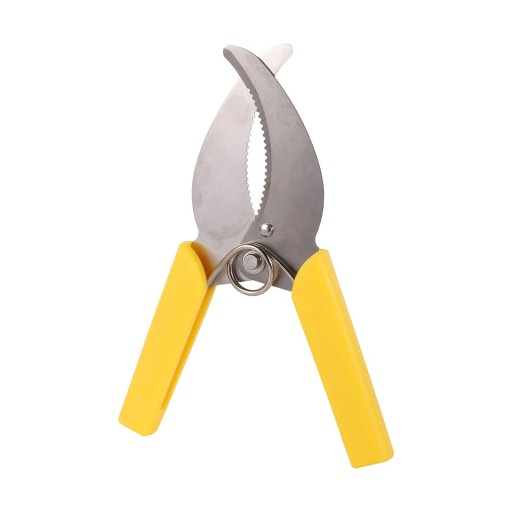 Baumschälmesser mit gezahnten Klingen 145 mm, Stahl-Gartenschneider mit einer Öffnungsweite von 115 mm für Gartenarbeiten