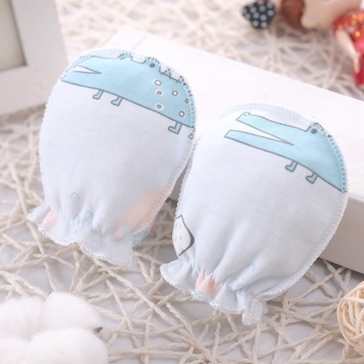 Bavlněné kojenecké rukavice