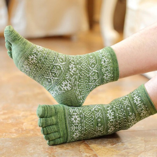 Bavlněné prstové ponožky