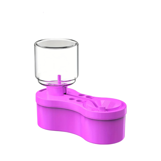 Behållare för rengöring av penslar med separat tank 18,5 × 8 × 15,5 cm plast för målning och konstnärsmaterial