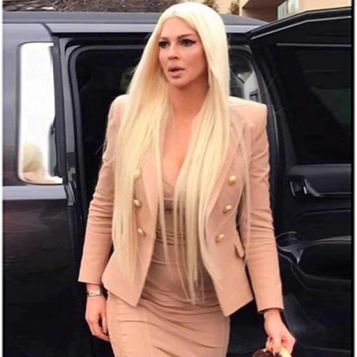 Beige jakke til kvinder