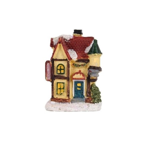 Beleuchtetes Weihnachtshäuschen