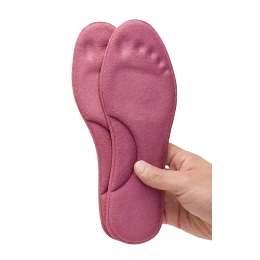 Bequeme Schuheinlagen Neutrale Farben Ergonomische Form Stoßdämpfung Weiche Polsterung Atmungsaktives Material Alltagstauglich