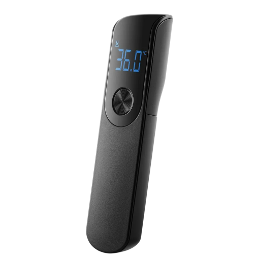Beröringsfri infraröd termometer med LCD-display Febermätning för barn och vuxna Laserkropps- och örontermometer med pulsoximeter