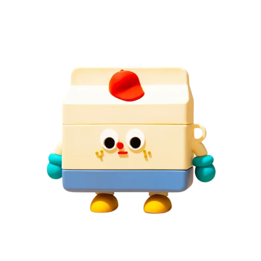 Beschermhoes voor AirPods 3 Melkdoos Bescherming tegen krassen, stof, stoten en verlies van oordopjes Uniek ontwerp