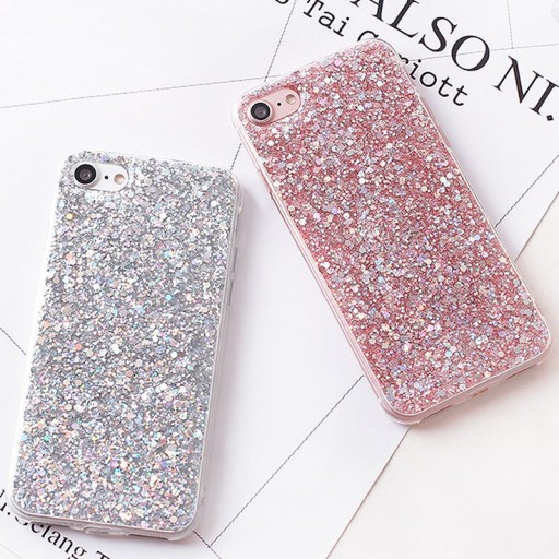 Beskyttende cover med glimmer til iPhone J931