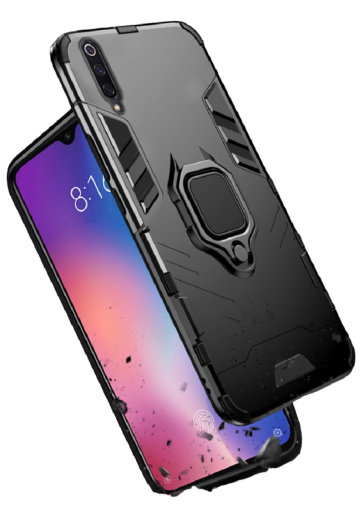 Beskyttende cover med magnet og stativ til Samsung Galaxy A30s