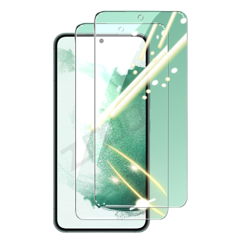 Beskyttende hærdet glas til Samsung S22 Plus 2 stk.