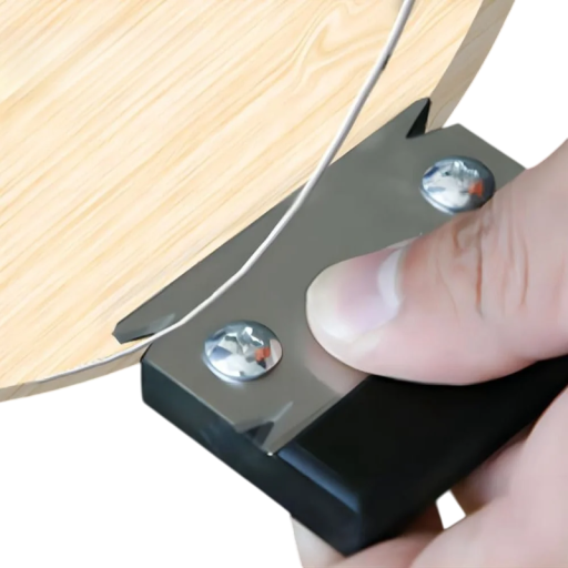 Bevelled Plane Edge Trimmer 65 mm For Wood Carbon Steel and ABS Edge Trimmer Edge Plane Carpentry Tool