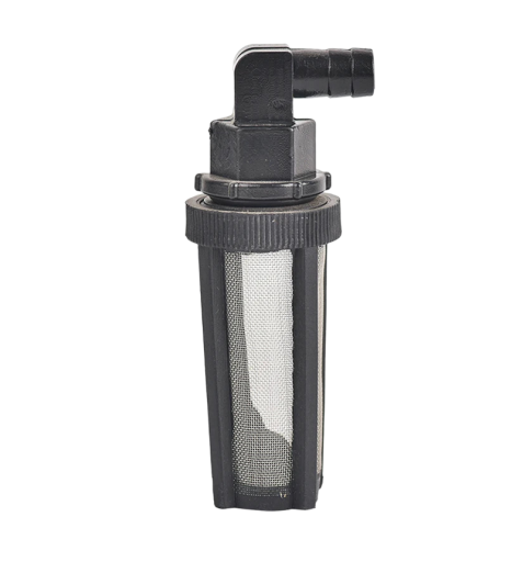 Bewässerungsnetzfilter, Wasserfilter, 9,5 mm, 120 Mesh-Filtersieb, um zu verhindern, dass Schmutz in die Pumpe, Bewässerungsfilter, Gartenwasseranschluss, 2 x 8,9 cm eindringt