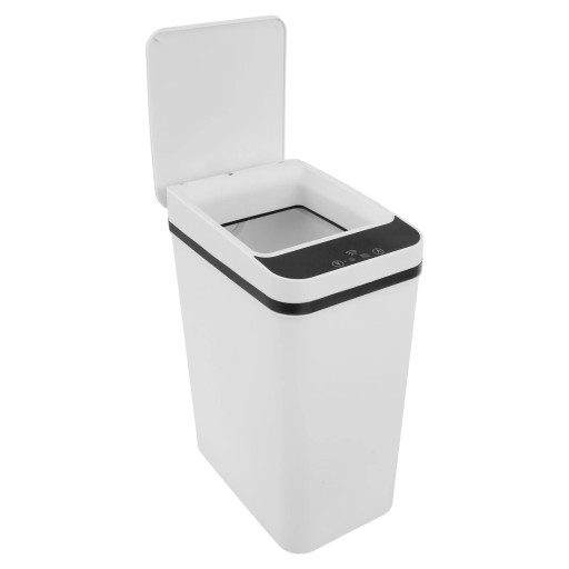 Bezdotykinen roskakori anturilla 12 L, 32 x 23,5 x 15,8 cm älykäs kansi kylpyhuoneeseen keittiöön toimistoon