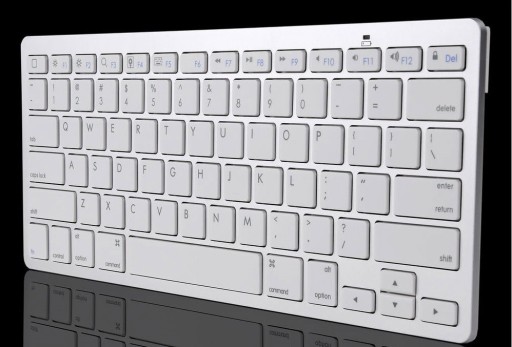 Bezdrátová bluetooth klávesnice pro iPad, Macbook & iBook